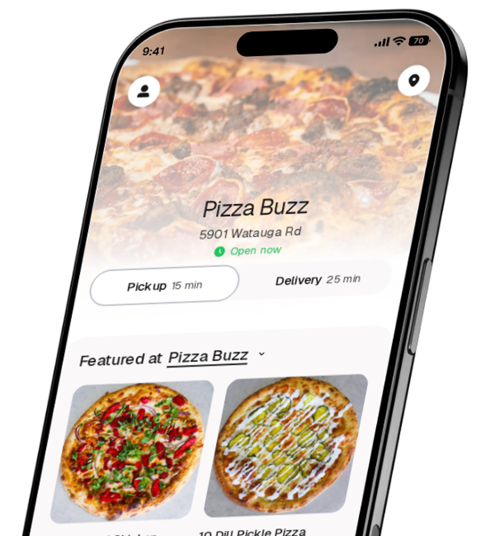 Pizza Buzz app preview