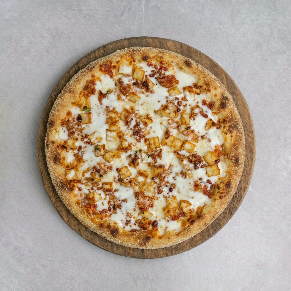 14" Chicken Bacon Ranch Pizza.