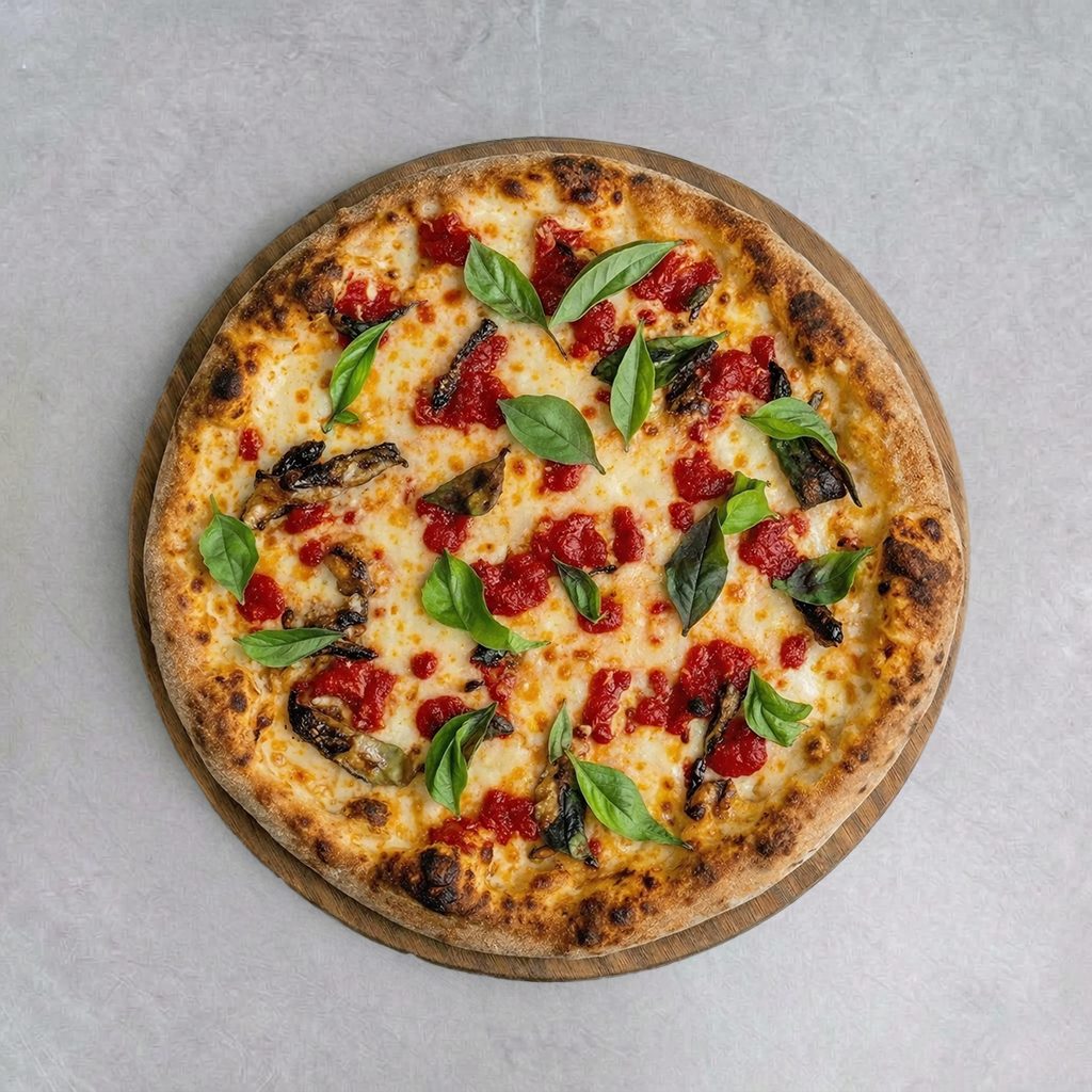 14" Vegan Margherita.