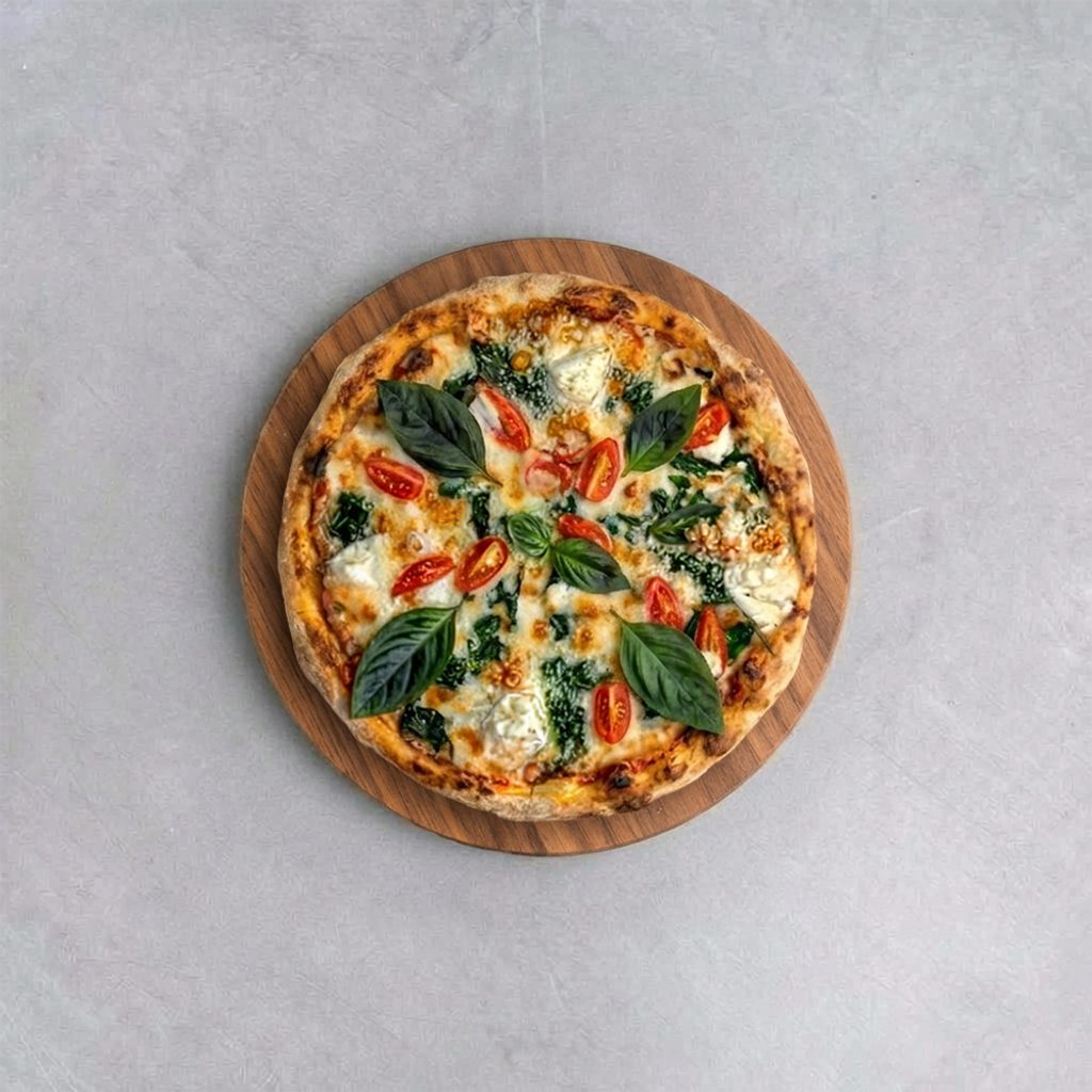 10" Bianca Pizza.