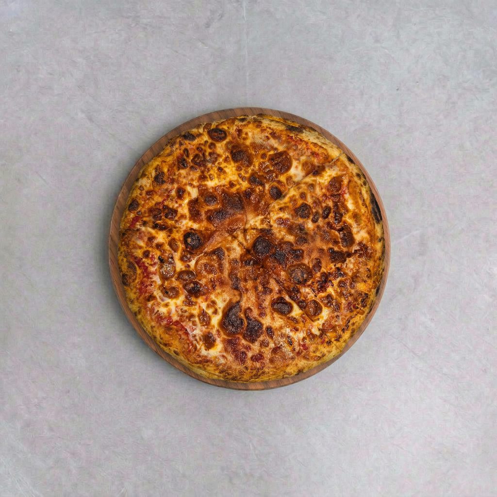 10" Vegan Cheese Pizza.