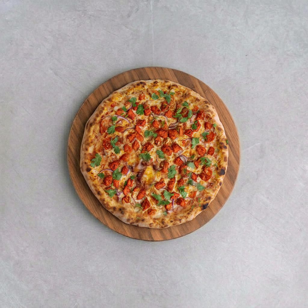 10" Tandoori Paneer Pizza.