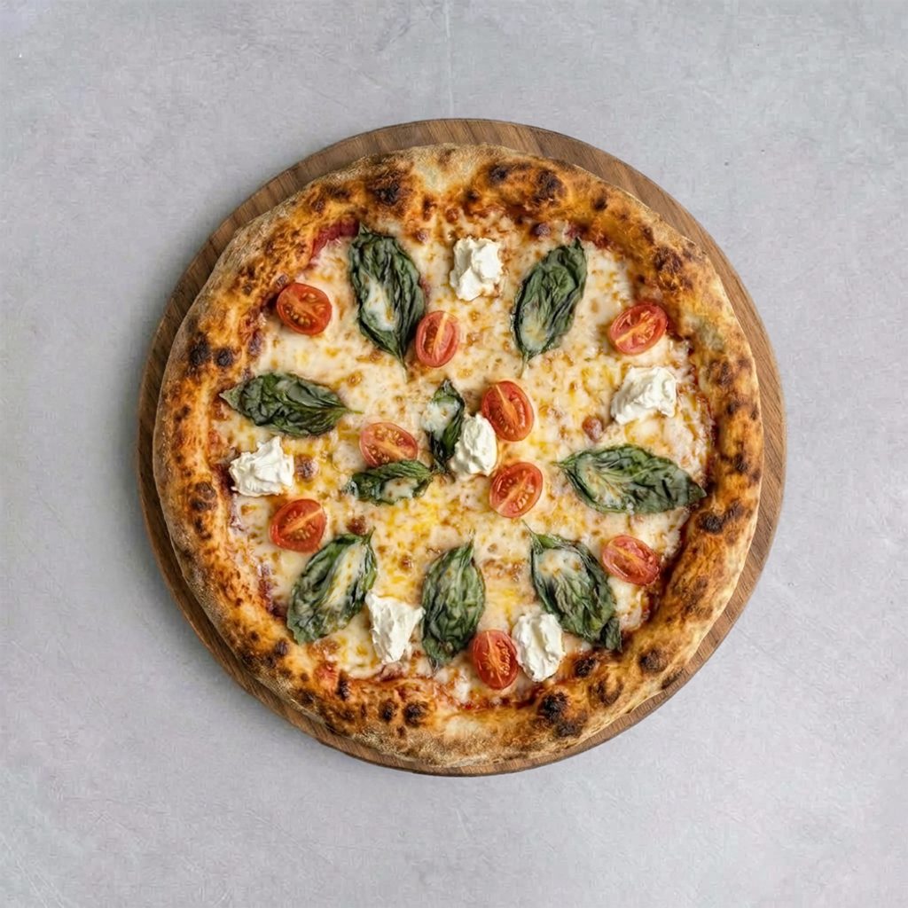 14" Bianca Pizza.