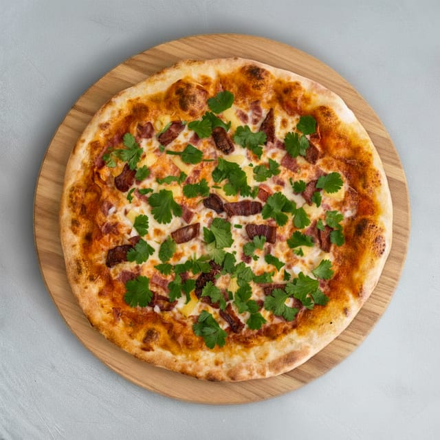 10" AL Pastor Pizza.