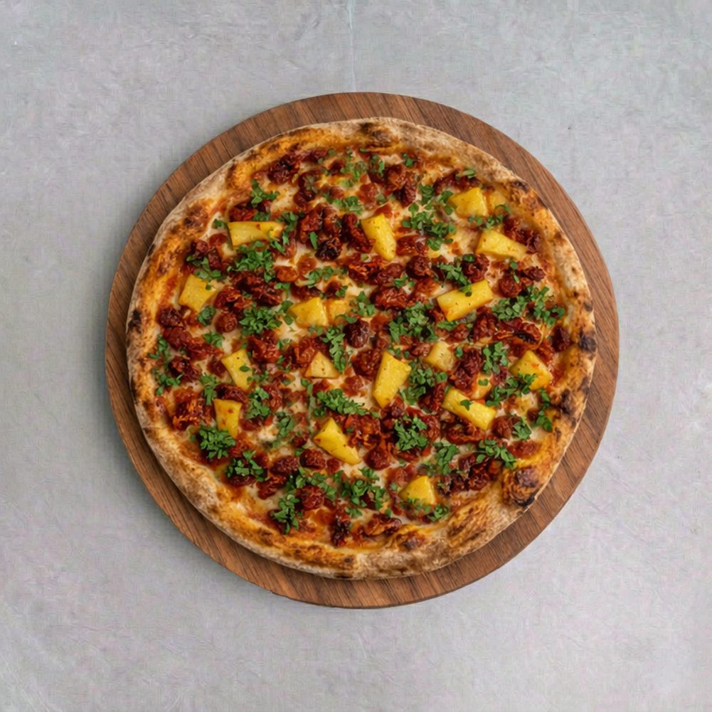14" AL Pastor Pizza.