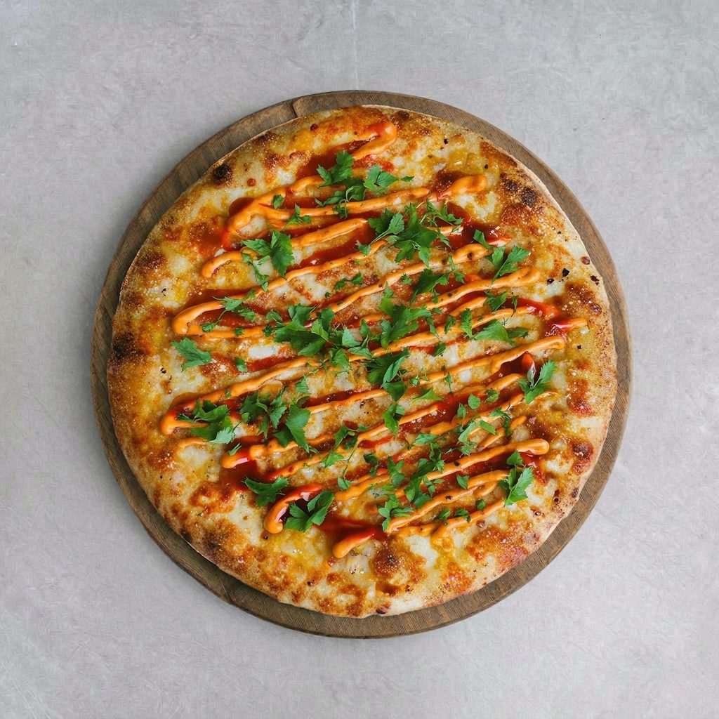 14" Elote Pizza.
