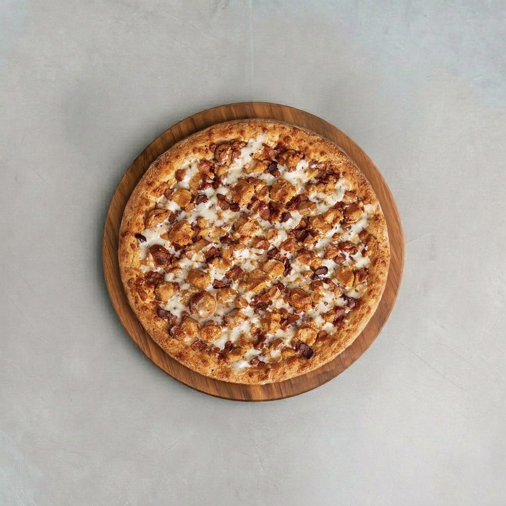10" Chicken Bacon Ranch Pizza.