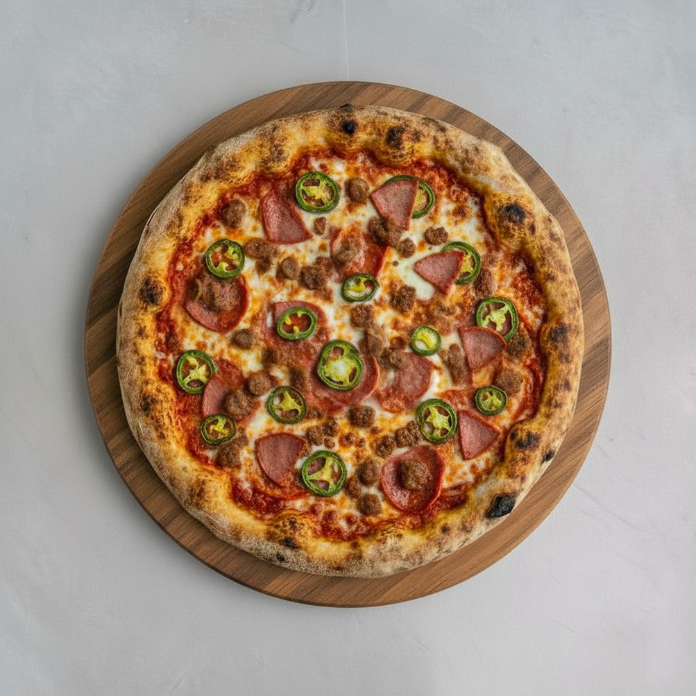14" Sweet Fire Pie.