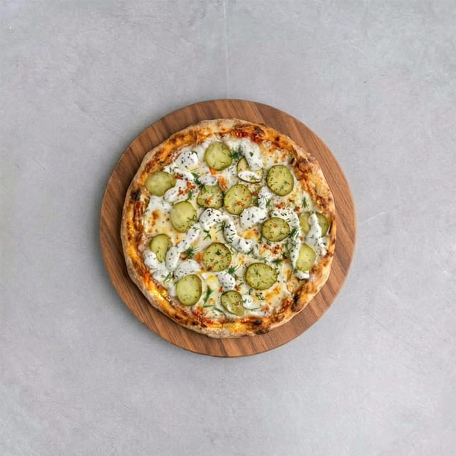 10" Dill Pickle Pizza.