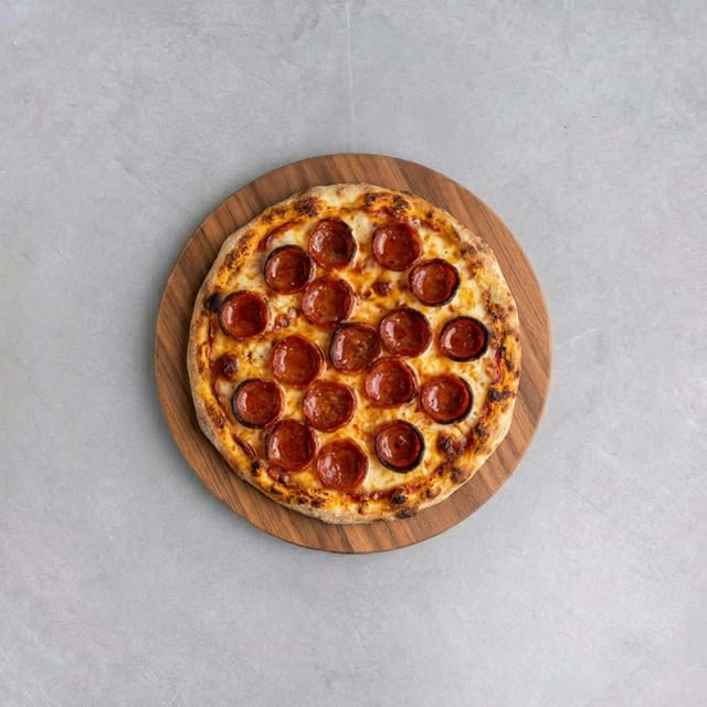 10" Pepperoni Party Pizza.