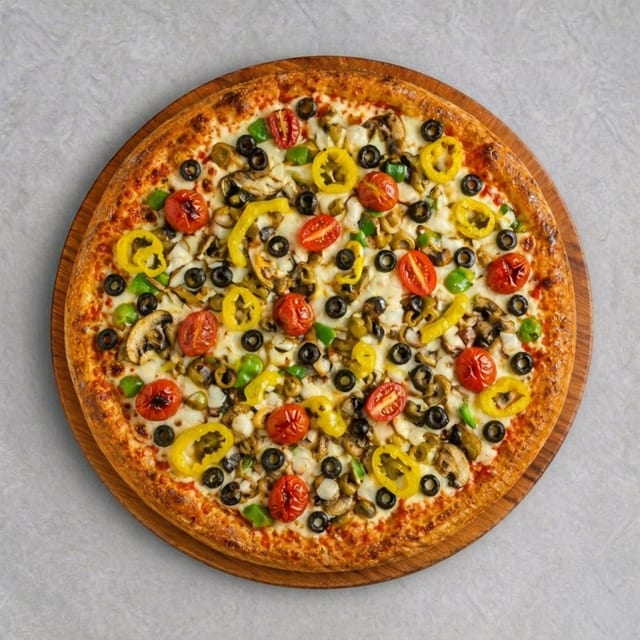 14" Garden Veggie Pizza.
