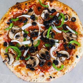 14" Vegan Jay's Supreme Pizza