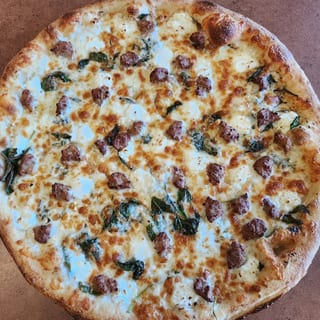 10" Brooklyn White Pizza