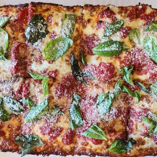 Small Margherita Detroit-Style Pizza